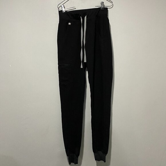 Figs Zamora Jogger Scrub Pants Black XXS TALL - Picture 2 of 8